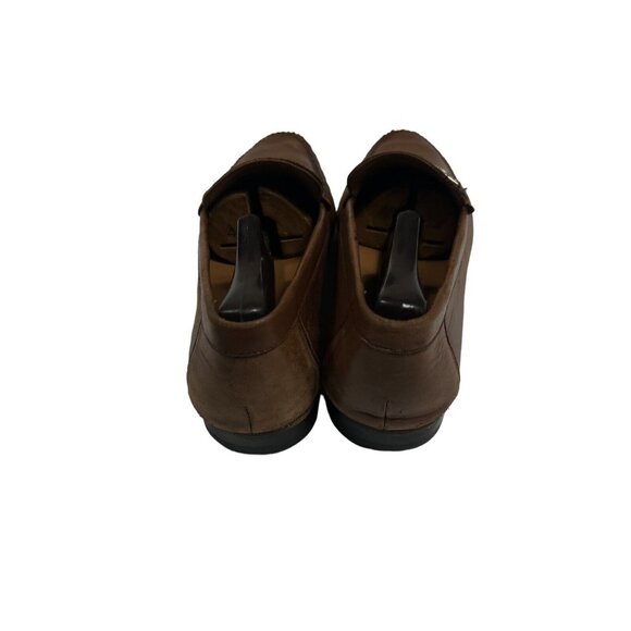 Mezlan Horse Bit Loafer Slip on Brown Leather Men’s 9 M Made in Spain Nice main image 4